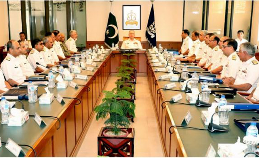 Pak Navy’s Command and Staff Conference reviews operational preparedness