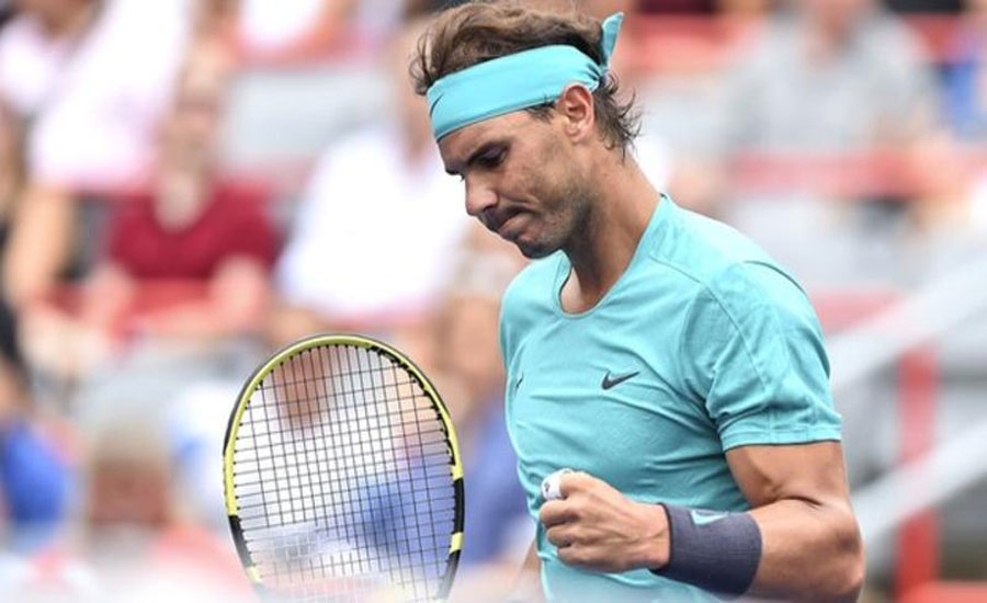 Rogers Cup: Rafael Nadal beats Dan Evans in Montreal