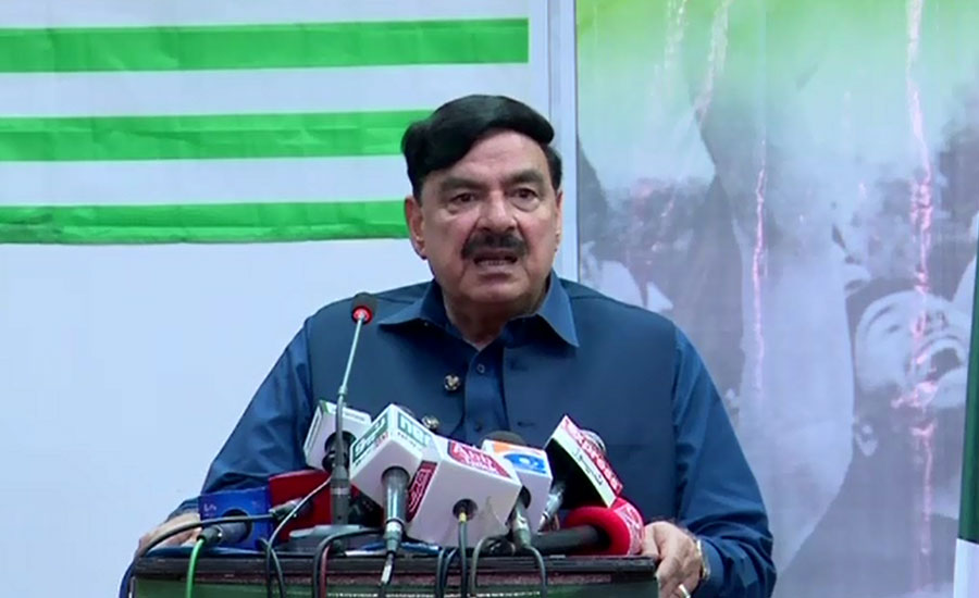 Sheikh Rasheed predicts Pakistan, India war in Nov or Dec