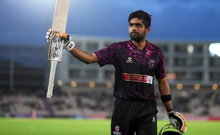 Babar Azam slams century in T20 Blast