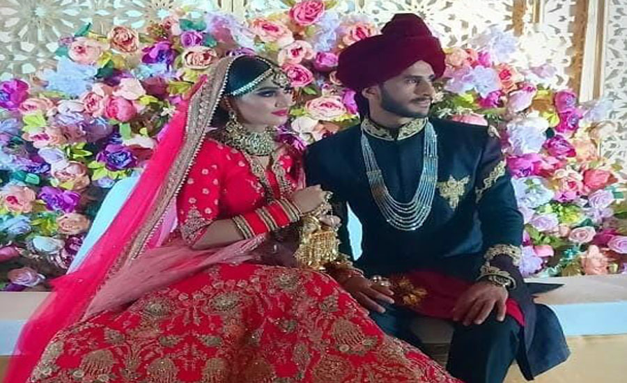 Cricketer Hasan Ali ties the knot with Indian girl Samiya Khan in Dubai