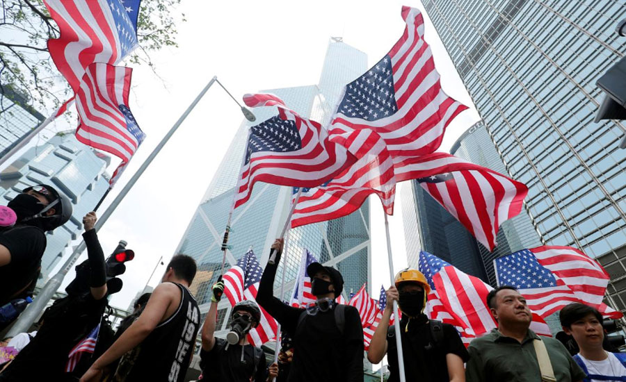 Hong Kong protesters asks Trump to liberate the city