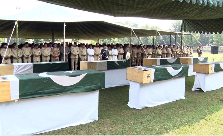 Babusar Top tragedy: Funeral for soldiers held at Chaklala Garrison