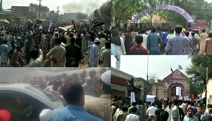 Protestors surround Chunian police station over murder of 3 children