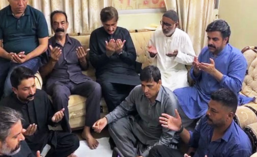 Sindh CM visits family of martyred Major Adeel, expresses condolences