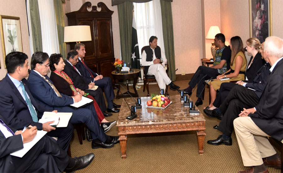 PM Imran appreciates AI's role in highlighting Indian atrocities in IOJ&K