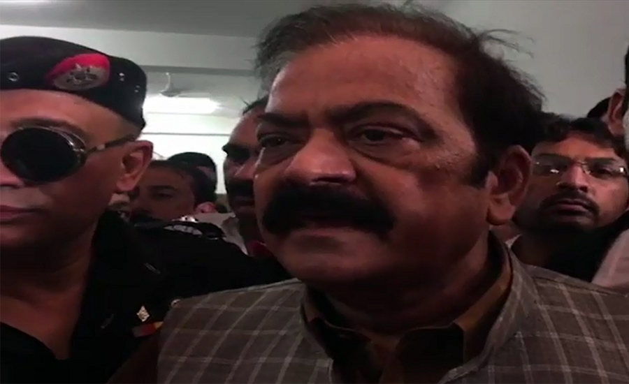 Rana Sanaullah’s judicial remand extended till Sept 28