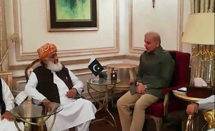 Fazl, Shahbaz meeting remains 'inconclusive' regarding Azadi March