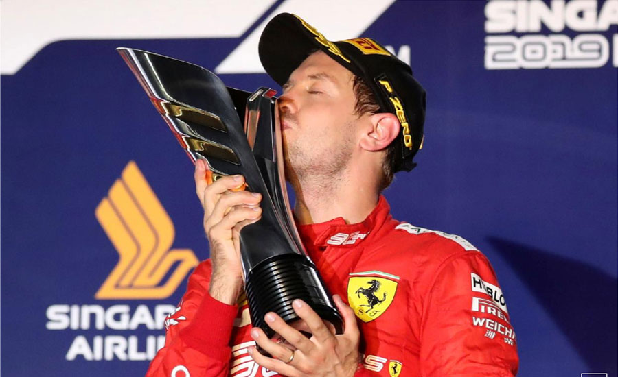 Vettel shows he is still a winner