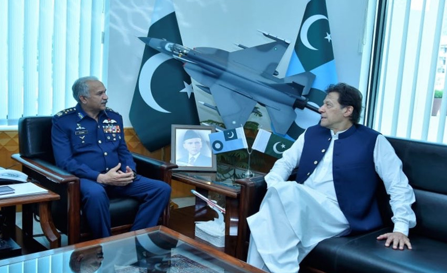 PM Imran Khan lauds PAF’s role in ensuring aerial defence in February this year