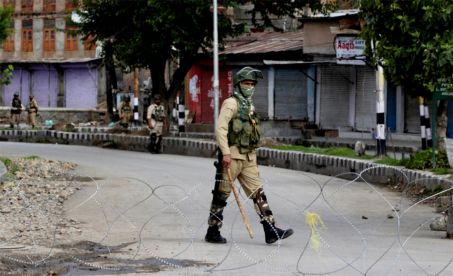 Curfew, lockdown enters 36th day in IoK