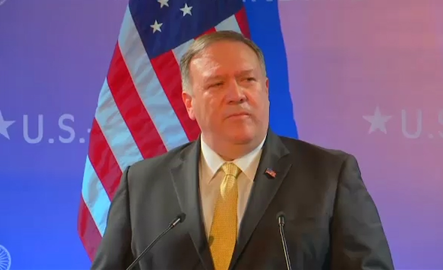 Pompeo blames Iran for drone attacks on Saudi oil field