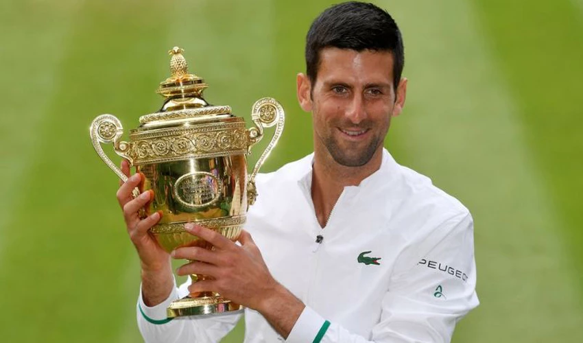 Djokovic top men's seed for Wimbledon in absence of Medvedev, Zverev