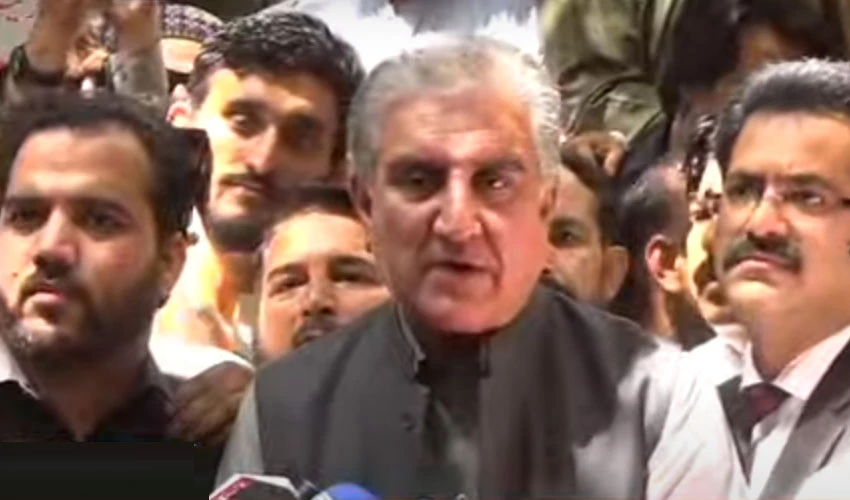 Fake cases were filed against PTI members: Shah Mahmood Qureshi