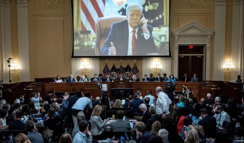 Trump pressed, threatened Pence to overturn election, panel hears