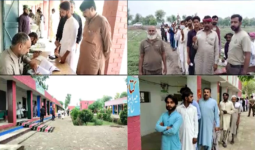 Polling for by-elections in 20 constituencies of Punjab Assembly underway