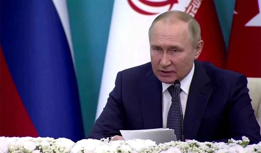 Putin says Ukraine did not make good on preliminary peace deal