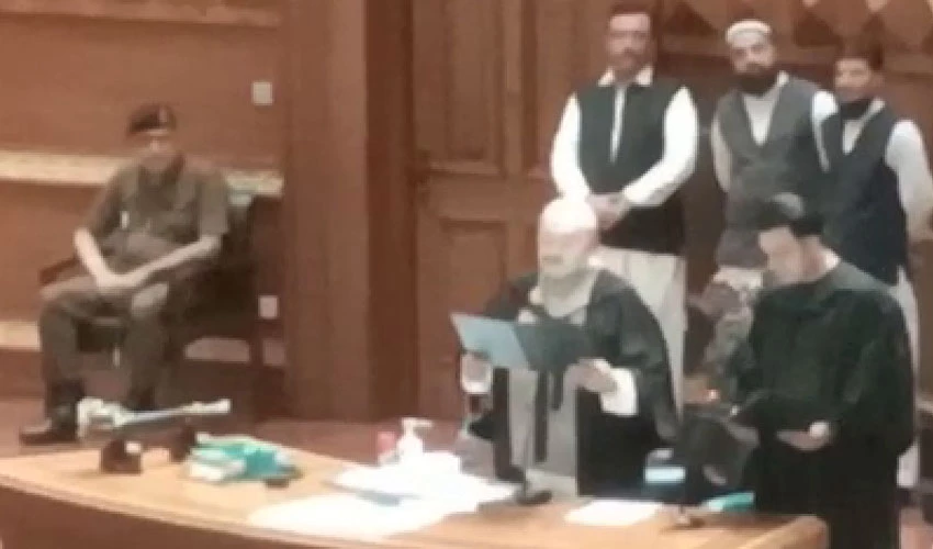 Wasiq Qayyum Abbasi takes oath as Punjab Assembly deputy speaker