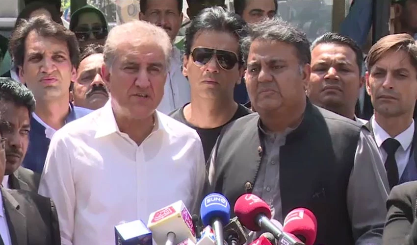 Govt registered FIR fearing popularity of Imran Khan: Shah Mahmood Qureshi