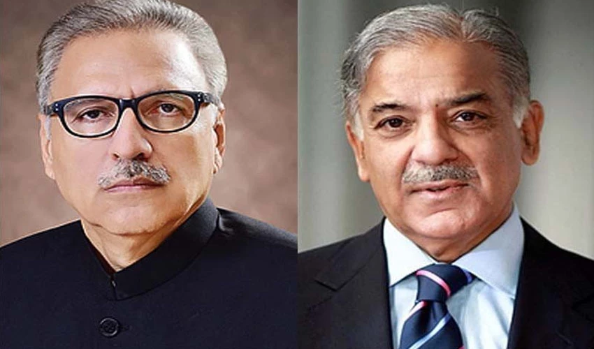 President Arif Alvi, PM Shehbaz Sharif condemn suicide attack on army convoy in North Waziristan