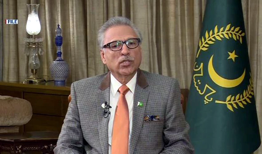 Ready to talk to PM Shehbaz Sharif, Imran Khan for country: President Arif Alvi