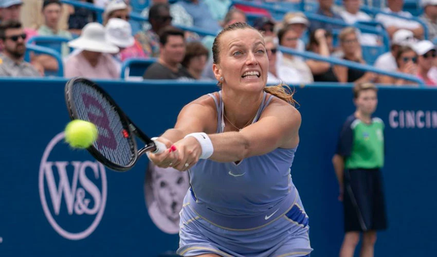 Tennis: Kvitova to take on qualifier Garcia for Cincinnati title