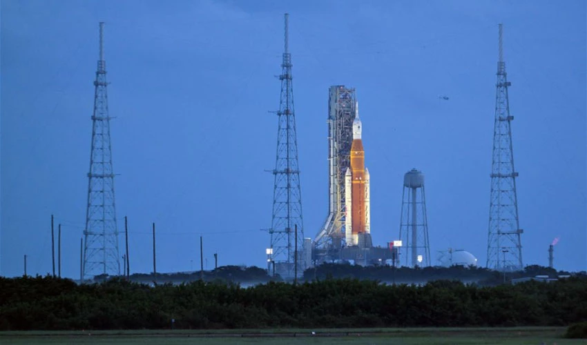 Fuel leak to delay first launch of NASA's Artemis moon rocket for weeks