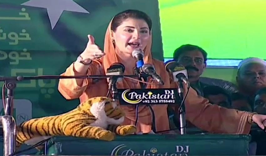 Jackal hid under bed when police reached Zaman Park, says Maryam Nawaz