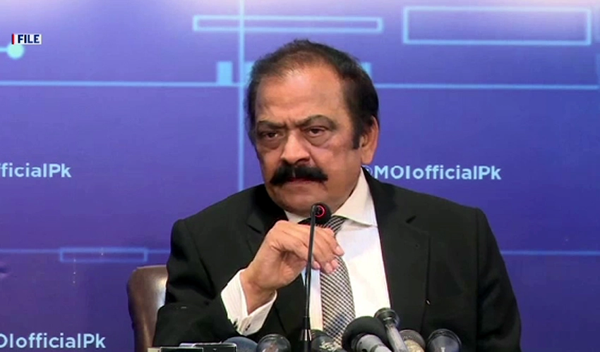 Zaman Park operation carried out to arrest miscreants hiding inside: Rana Sanaullah