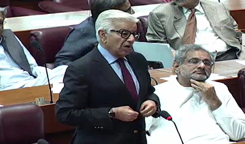 Khawaja Asif calls for stopping SC interference in parliament