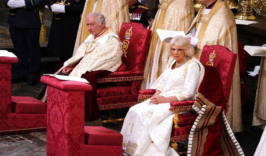 King Charles III crowned at London's Westminster Abbey