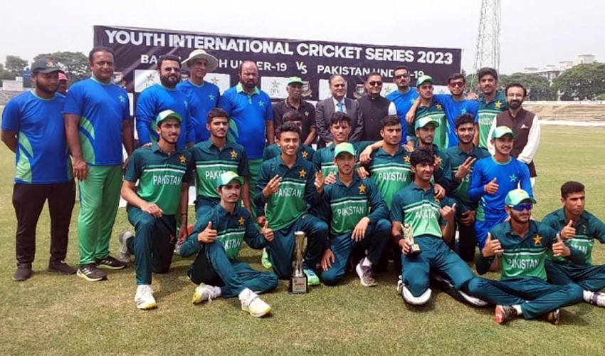 Shamyl Hussain's half-century gives Pakistan Under-19 T20 win