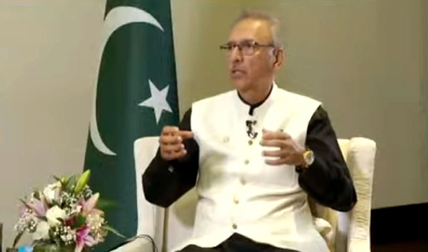 Imran Khan should openly condemn May 9 incidents: President Arif Alvi