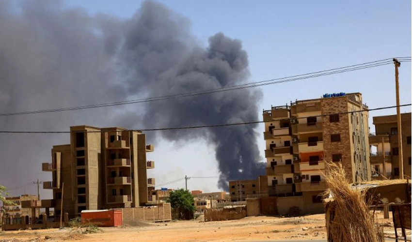 Air strikes hit Khartoum's outskirts as Sudan's war enters sixth week