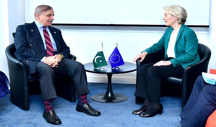 EU Commission president lauds Pakistan’s efforts to recover from 2022 floods, assures continued support