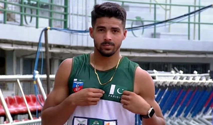 Shajjar Abbas qualifies for semis of 100m race at Asian Athletics Championship