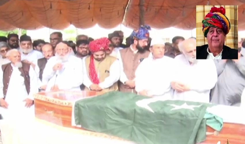 Funeral for Nawab of Junagadh Muhammad Jahangir Khanji held in Karachi