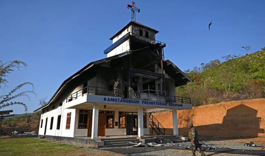 Unholy horror of churches torched in Indian ethnic violence