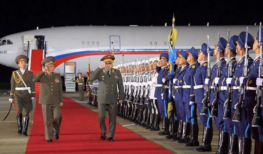 North Korea gives Russian defence ministry delegation 'warm welcome'