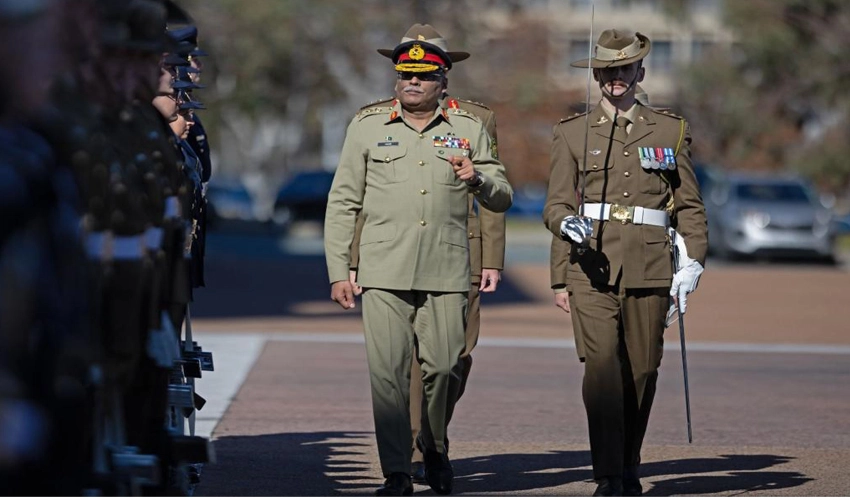 CJCSC Gen Sahir Shamshad Mirza calls on Australian civilian & military leadership