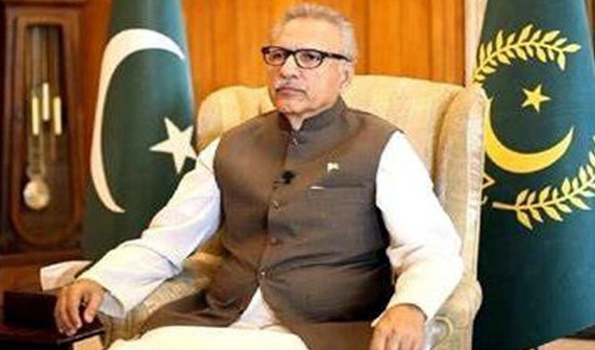 President Arif Alvi signs three bills into law