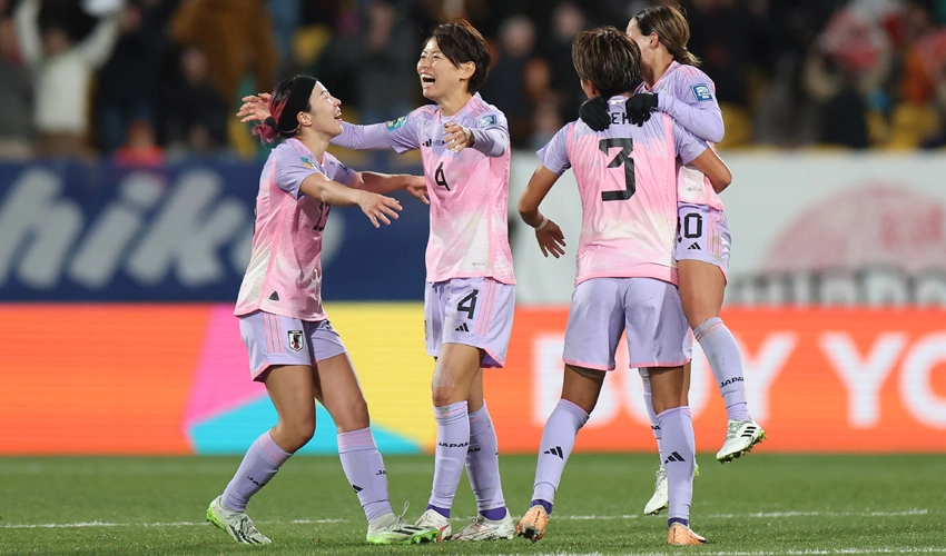 Clinical Japan, slick Spain surge into Women's World Cup quarters