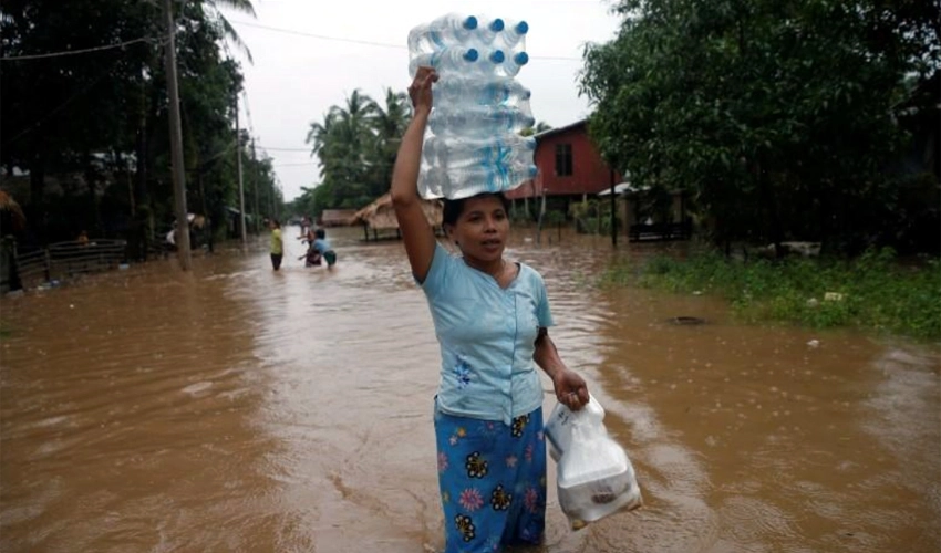 Five dead, 40,000 evacuated as monsoon floods hit Myanmar