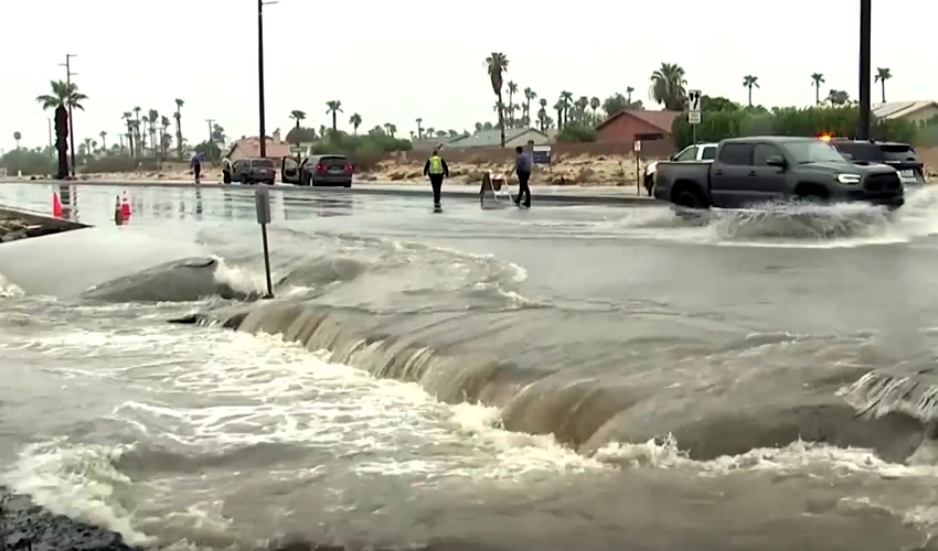 On dead as tropical storm Hilary unleashes flash floods in California