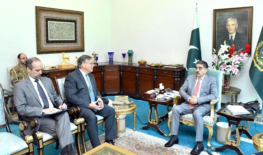 Caretaker PM Kakar reaffirms govt’s desire to further strengthen ties with US