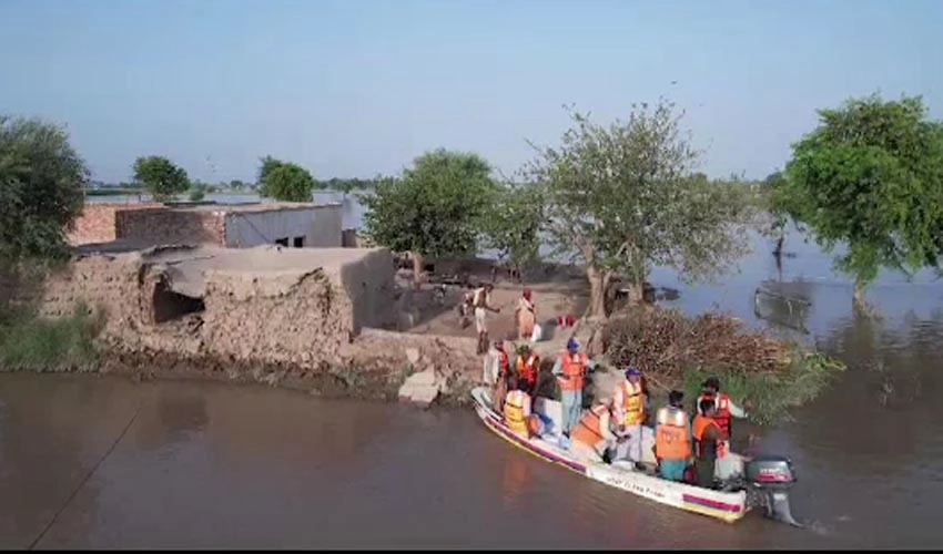 High flood at Ganda Singhwala as Sutlej River swells