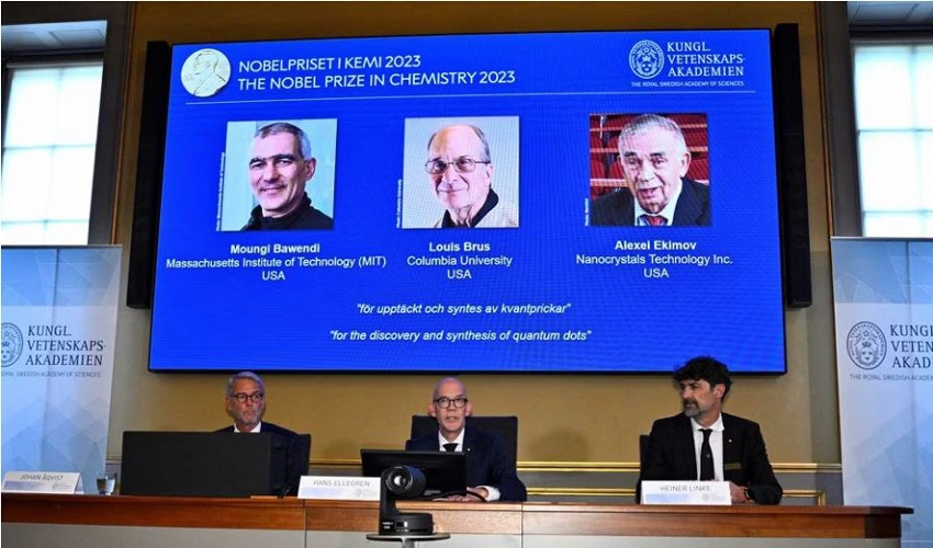 Trio wins Nobel Chemistry Prize for quantum dots