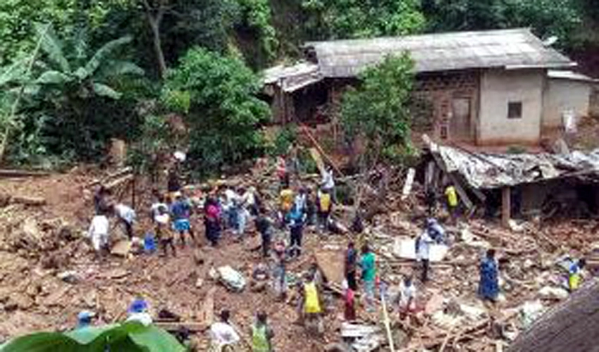 Landslide triggered by heavy rain kills 27 in Cameroon