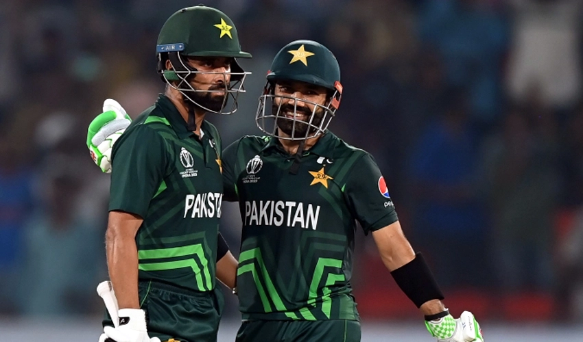 Rizwan, Abdullah tons power Pakistan to record World Cup chase