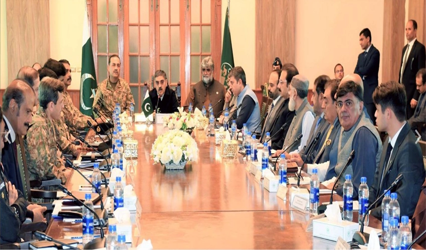 Balochistan Apex Committee briefed about NAP, anti-smuggling & anti-narcotics operations